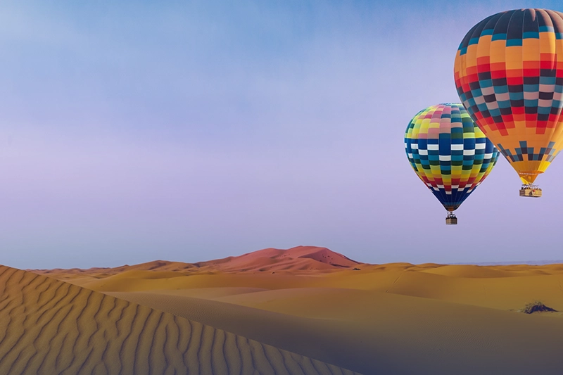 مناظر سياحية من دبي مع سكاي ويز